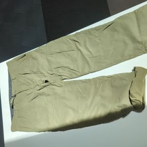 Prana Travel Pant with Cuffable Snaps